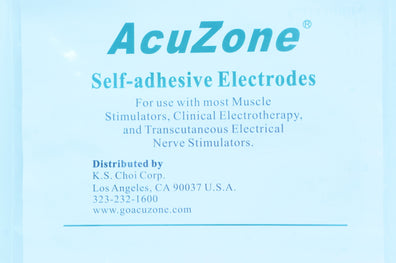 AcuZone Self-adhesive Electrodes 2 x 2inch (x) - Pack of 4